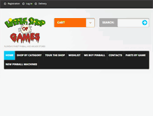 Tablet Screenshot of littleshopofgames.com